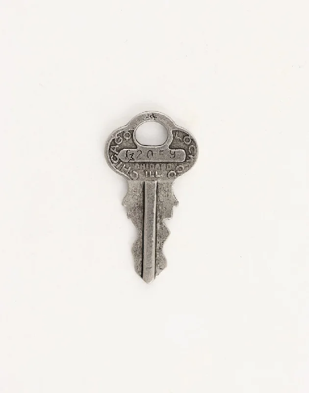 Modern Statement Jewelry For Bold Styling Chicago Key, 38x21mm, (1pc)
