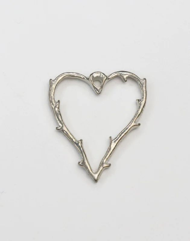 Special Offers On Handcrafted And Designer Jewelry Thorn Heart, 29x24mm  (1pc)