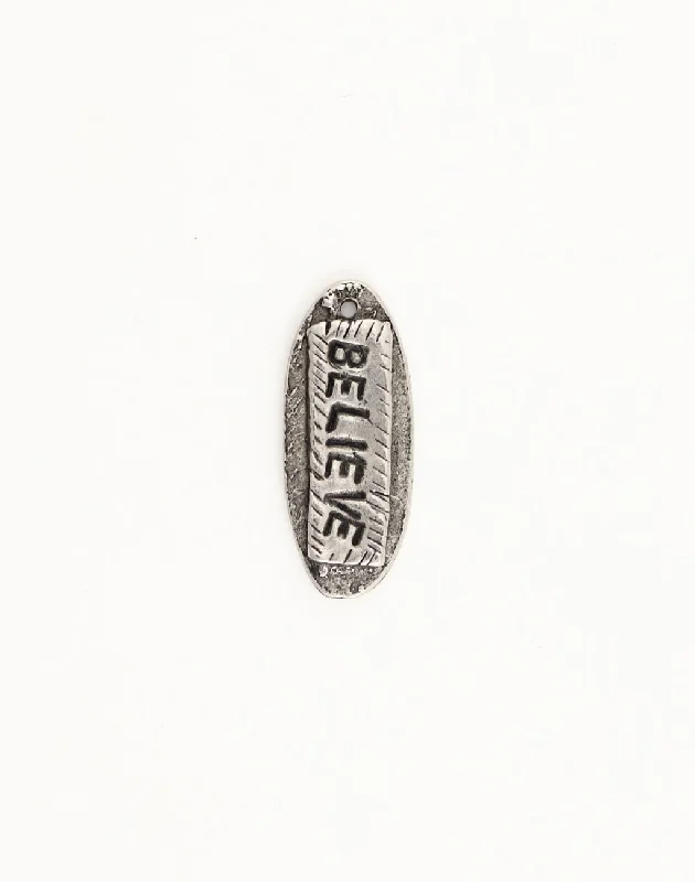 Sparkle On A Budget – Fine Jewelry For Less Believe Tag, 30x12mm, (1pc)