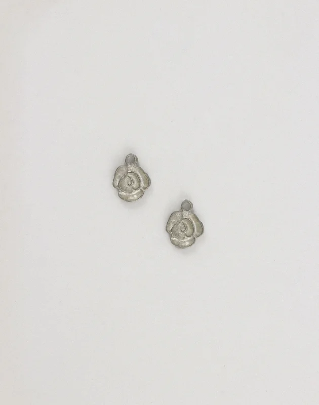 Handmade Pearl Jewelry For Timeless Elegance Rose, 14x11mm, (2pcs)