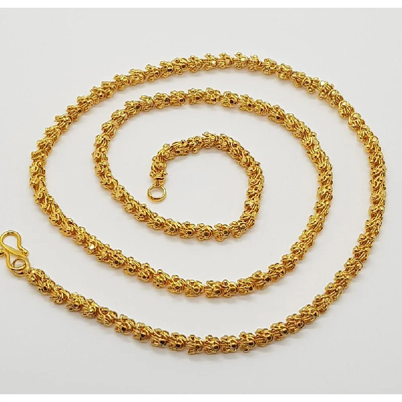 Delicate Crystal Jewelry For Sophisticated Charm Raiyaraj Gold Plated Pack Of 3 Chain Delicate Crystal Jewelry For Sophisticated Charm Raiyaraj Gold Plated Pack Of 3 Chain