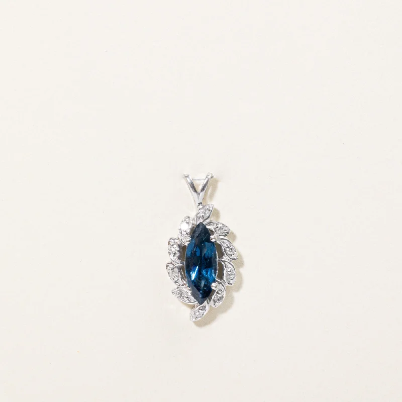 Elegant Jewelry At Unbeatable Offers – Shop Before It's Gone Sapphire & Diamond Pendant | 0.70ct, 0.10ctw |