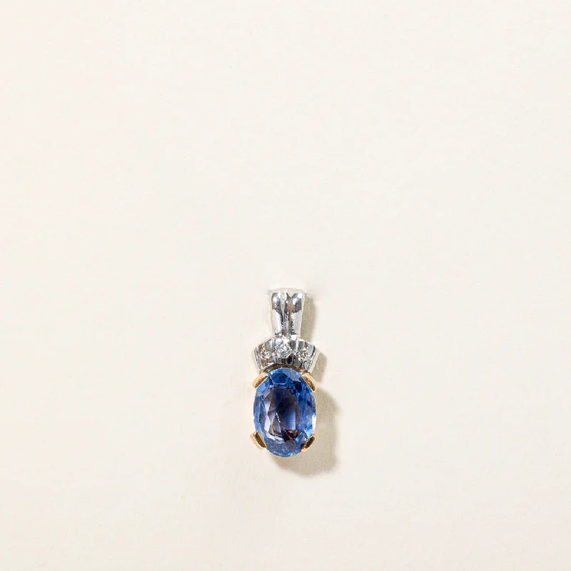 Exclusive Jewelry Offers – Sparkle For Less Sapphire & Diamond Pendant | 1.45ct, 0.03ctw |
