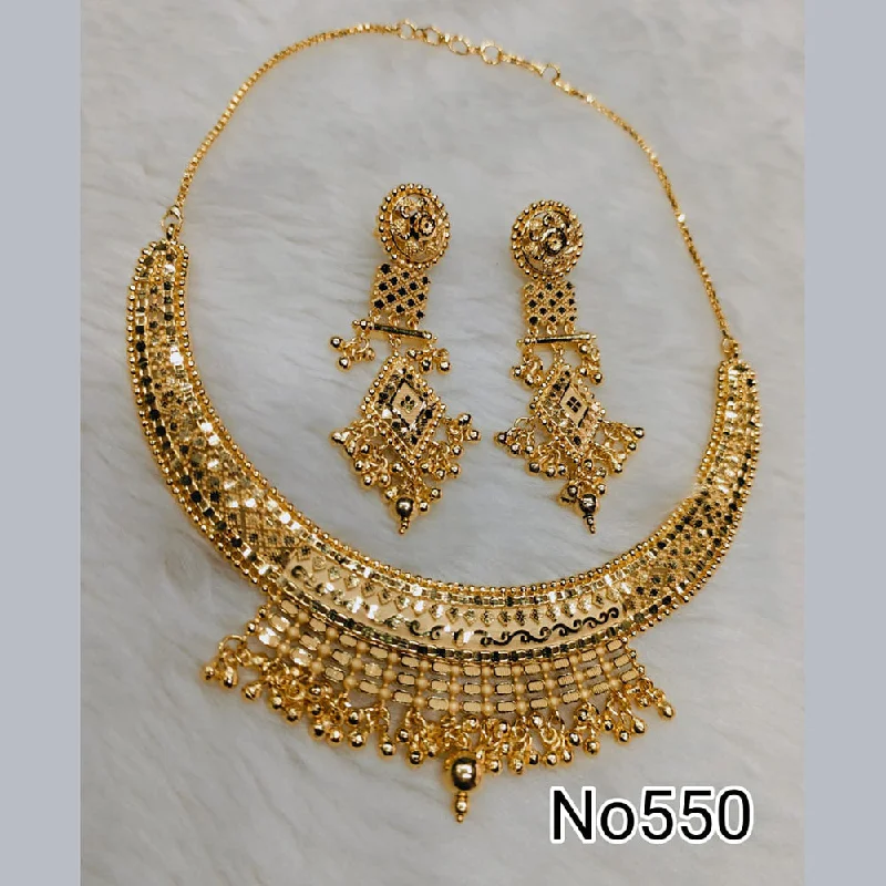 Exclusive Jewelry Bundles At Discounted Rates Sunrise Gold  Forming  Necklace Set