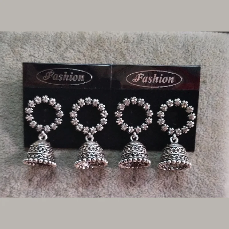 Shine Without Limits – Jewelry Sale Happening Now Tahura Oxidised Plated Jhumki Earrings