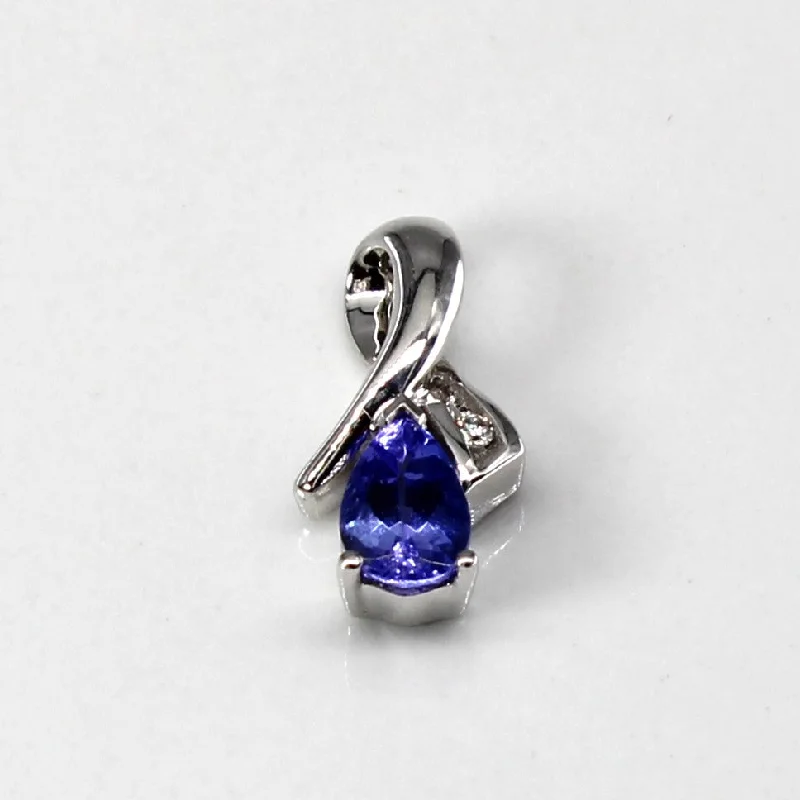 Shop Fine Jewelry With Exclusive Savings Tanzanite & Diamond Drop Pendant | 0.31ct | 0.01ct | Shop Fine Jewelry With Exclusive Savings Tanzanite & Diamond Drop Pendant | 0.31ct | 0.01ct |