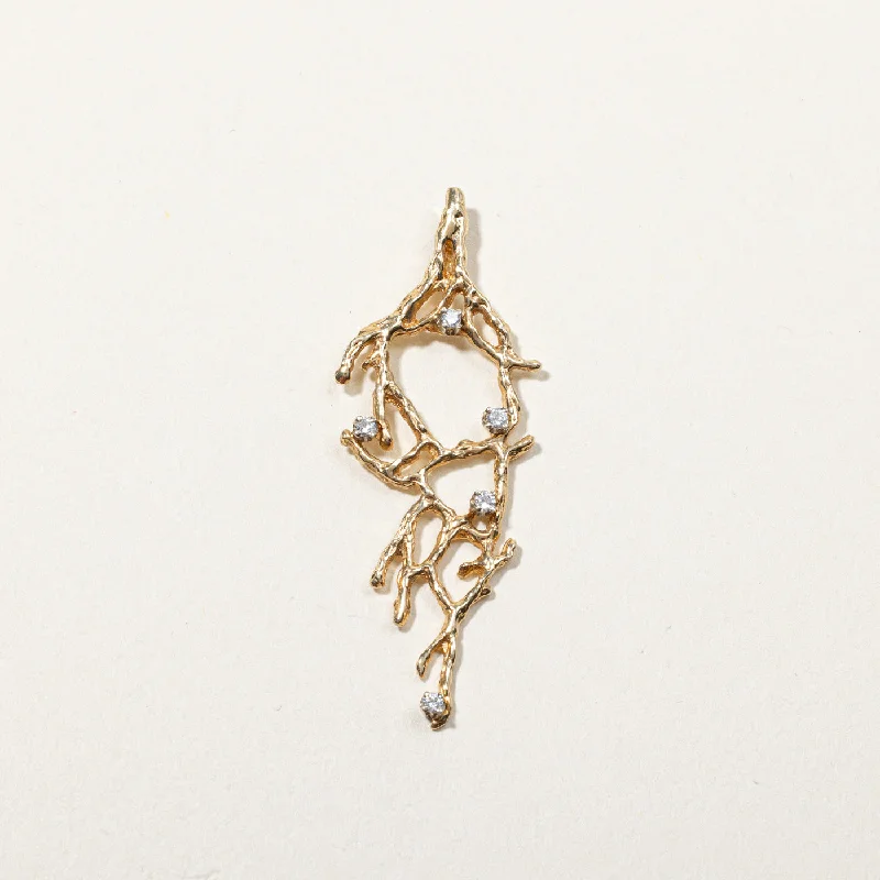 Limited-Time Jewelry Discounts – Shine Without The Splurge Textured Diamond Pendant | 0.10ctw |