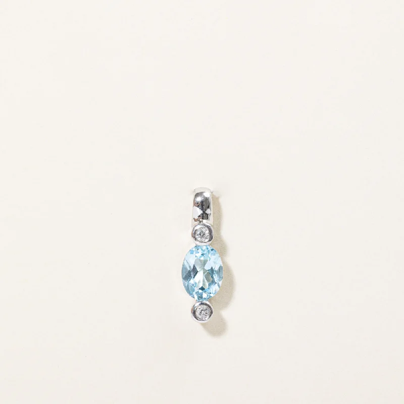 Exclusive Jewelry Bundles At Discounted Rates Topaz & Diamond Pendant | 1.40ct, 0.06ctw |