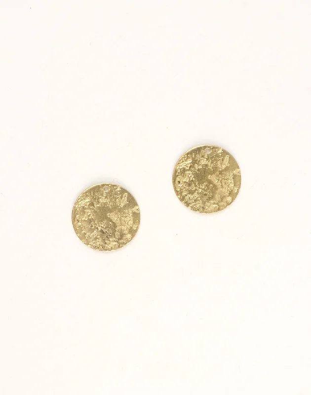 Seasonal Jewelry Deals – Elevate Your Style Nugget Circle, 26x19mm, (2pcs)